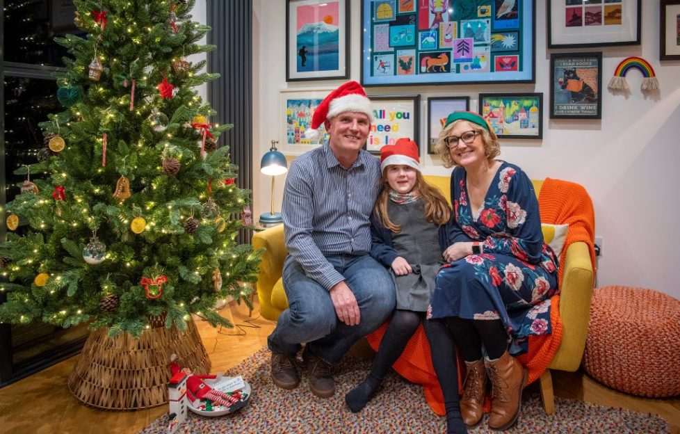 Scotland’s Christmas Home of the Year awarded to colourful Edinburgh