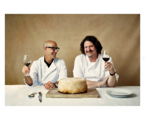 Stanley Tucci, Jay Rayner and a timpano.