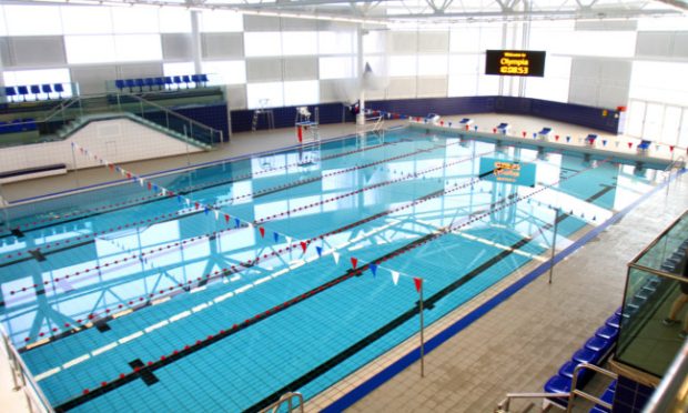 The Olympia training pool in Dundee.