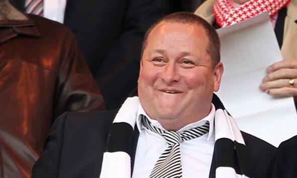 Former Newcastle United owner Mike Ashley.