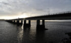 The northbound carriageway of the Tay Road Bridge is currently restricted.