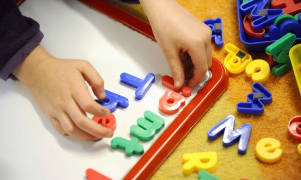 The Dunfermline childminder has been criticised. Image: PA