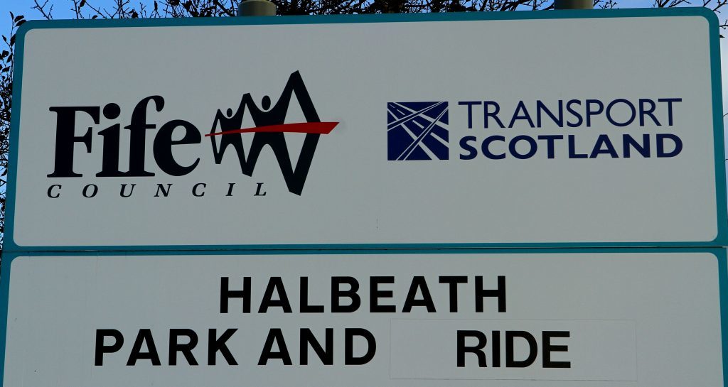 Halbeath Park and Ride.