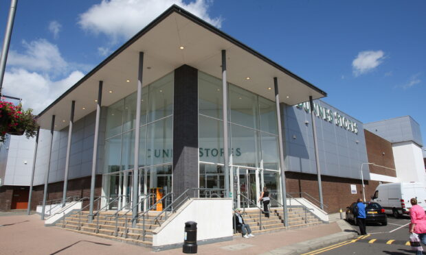 The former Dunnes store in Glenrothes