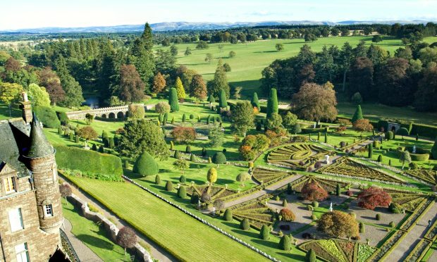 The event will take place at Drummond Castle Gardens in Crieff