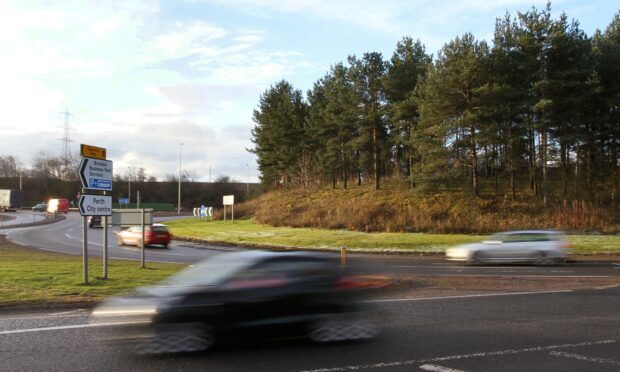 The Broxden Roundabout.