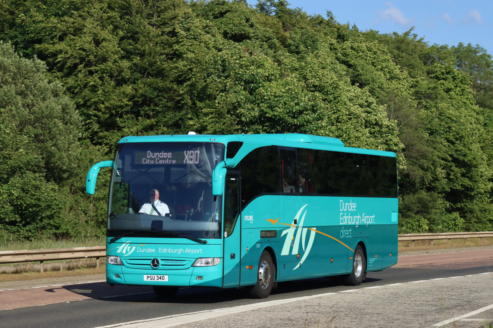 free bus dundee to edinburgh airport