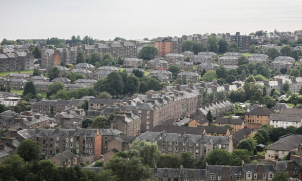 The average house price in Dundee rose strongly last year.