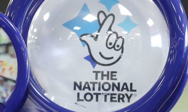 Sign for the National Lottery.