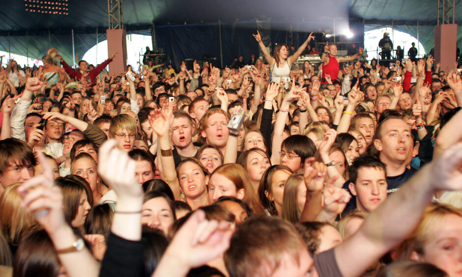 Fans at a previous Big Weekend