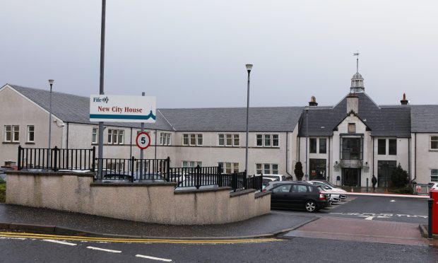 New City House in Dunfermline, which is being converted into housing