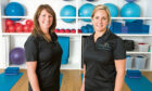 Lynne Falconer and Sally Kiddie of Heal Physiotherapy in Dundee.