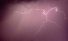 Lightning over Fife. Image: Steve Brown/DC Thomson.