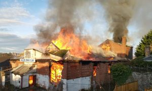 The old Pavilion bingo hall was destroyed by fire in 2020. Image: Supplied