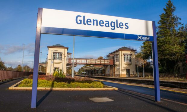 Gleneagles Railway Station.