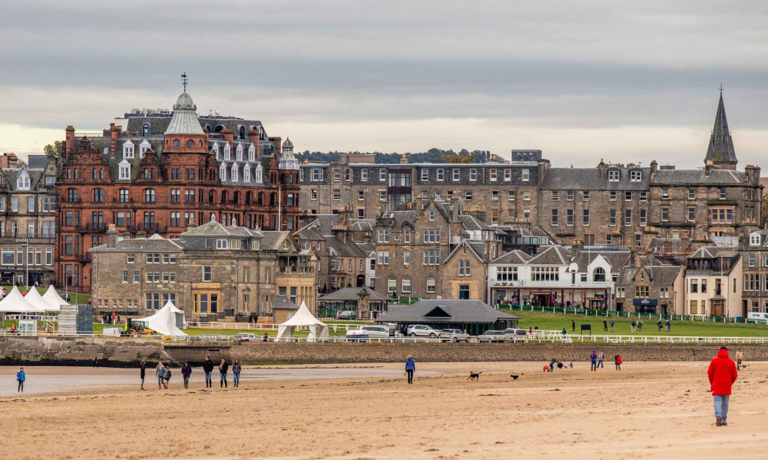 The West Sands features in Full Swing St Andrews shots