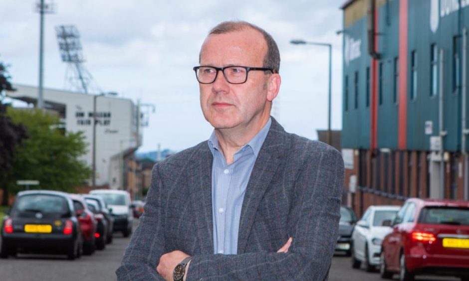 Councillor Mark Flynn in Dundee