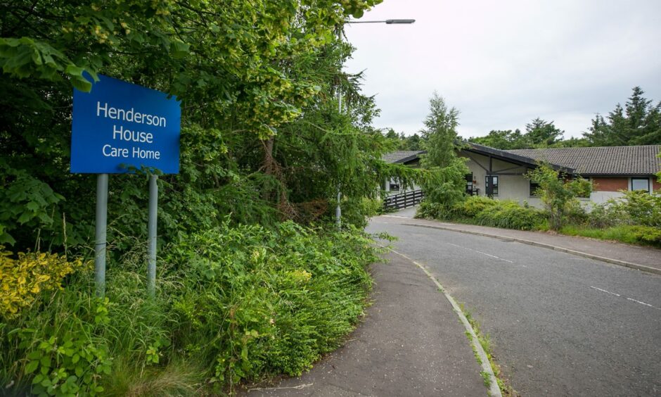 A care worker at Henderson House care home in Fife mistreated an elderly woman
