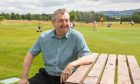 David Norman  at  Strathmore Golf Centre. Image: Kim Cessford / DC Thomson