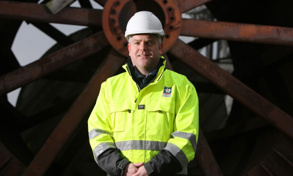 Forth Ports director of energy and senior port manager David Webster.