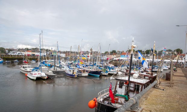 woman rescued from Anstruther harbour