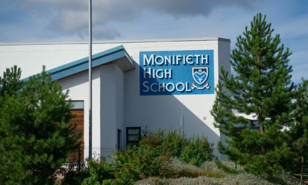 Monifieth High School, which is among the top 10% of the Times Scotland School League