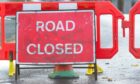A stretch of the M90 near to Kelty in Fife will be closed to all traffic overnight.