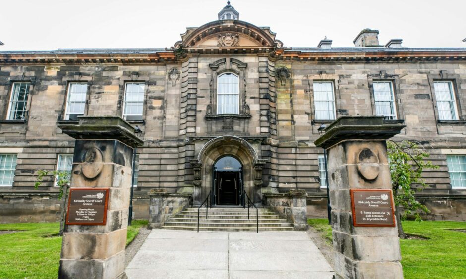 Kirkcaldy Sheriff Court.