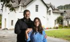 Tom Tsappis and Matilda Ruffle, owners of Killiecrankie House in Pitlochry.