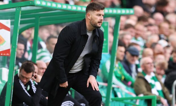 Tam Courts led Dundee United to a draw at Celtic in September