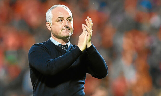 Ray McKinnon was Dundee United boss when Kieran Inglis was in the academy. Image: SNS