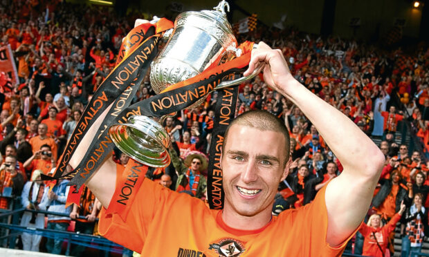 Sean Dillon tasted Hampden glory with Dundee United in 2010. Image: SNS