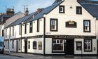 The brawl happened outside the Eagle Coaching Inn in Broughty Ferry.