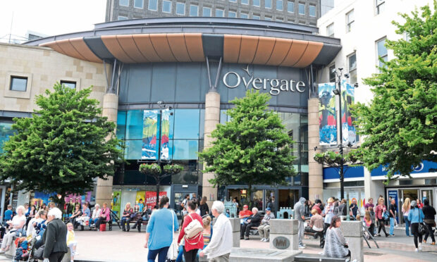 The Overgate Shopping Centre.