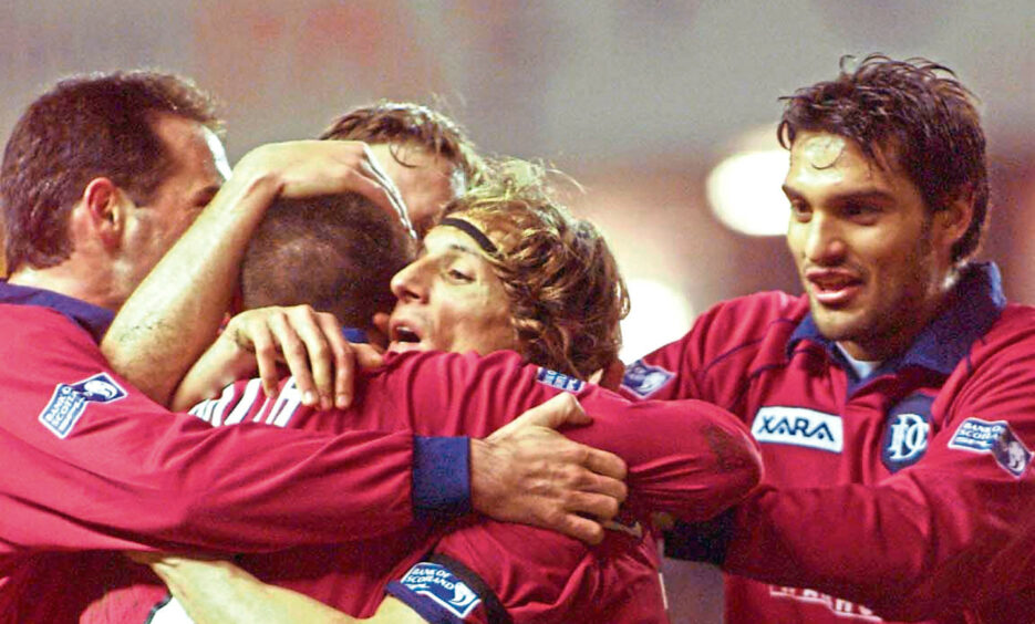 Claudio Caniggia scored the last time Dundee won away at Rangers in 2001.