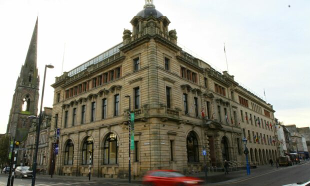Perth and Kinross Council headquarters on High Street, Perth.