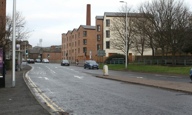 Dens Road: Image: DC Thomson.