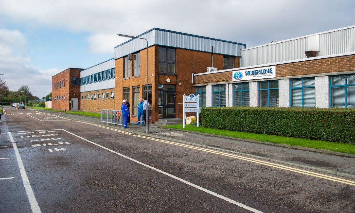 Silberline's factory on Banbeath Road, Leven, Fife. Image: Kim Cessford/DC Thomson