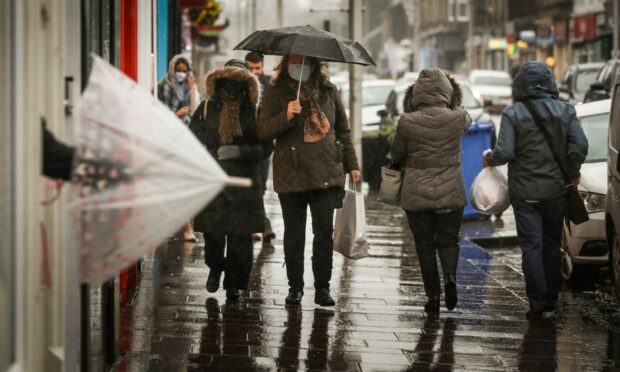 The Met Office has issued a yellow weather warning for heavy rain.