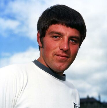 Walter Smith as a young Dundee United player in 1969