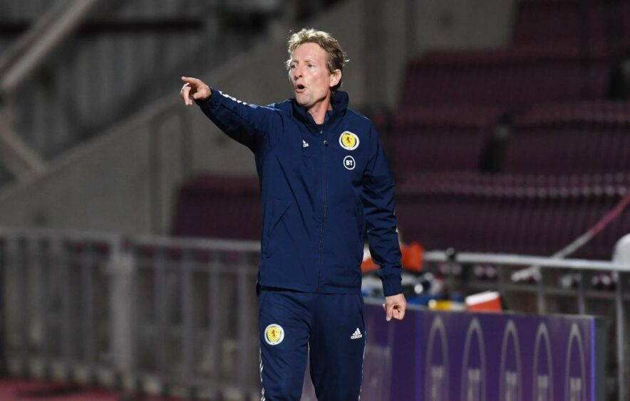 Scotland U/21 head coach Scot Gemmill. Image: SNS.