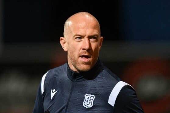 Dundee captain Charlie Adam acted as a the players' representative.