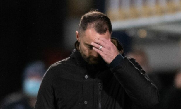 James McPake has left his role as manager of Dundee.