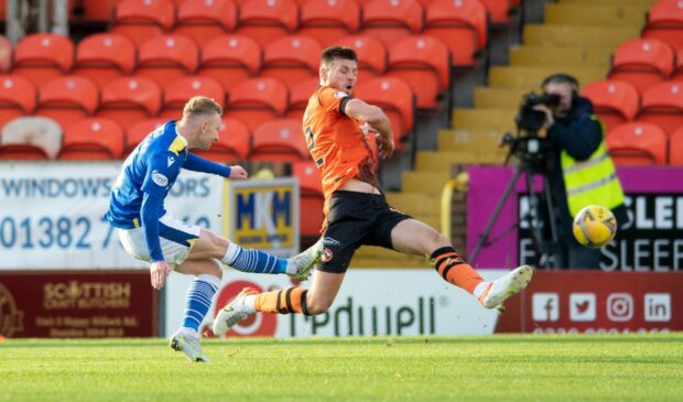 Ali Crawford netted the winner for St Johnstone at Dundee United