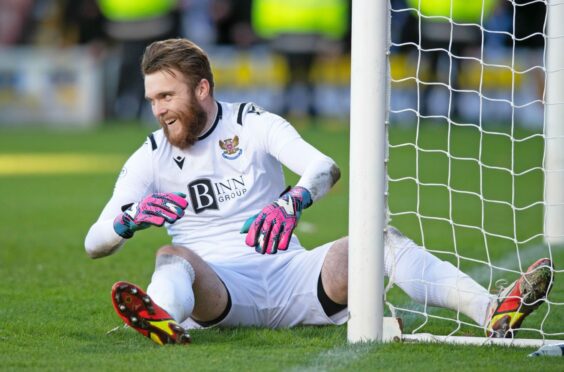 Zander Clark was outstanding for St Johnstone in the win over Dundee United