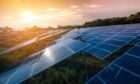 Plans for a massive solar farm in the Angus countryside have been rejected by councillors - for now. Photo: Shutterstock.