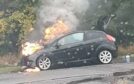 Glenrothes car fire