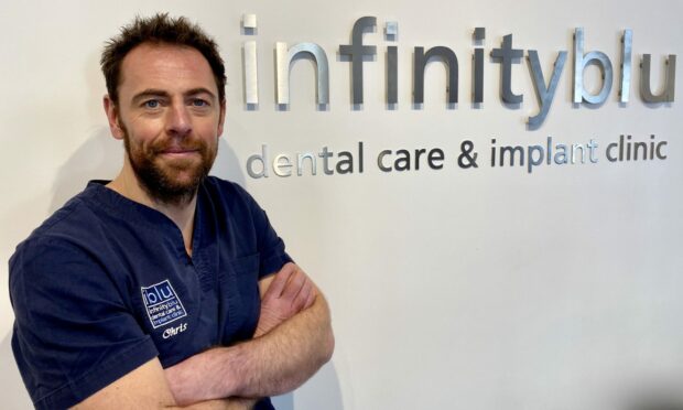 Chris Barrowman, founder of dental firm Infinityblu
