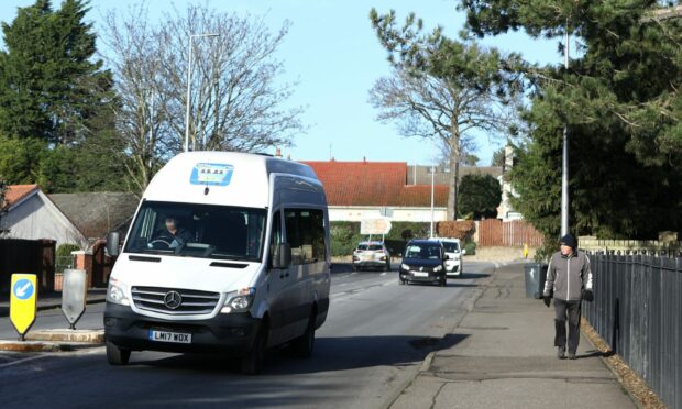 The Blether Bus, pictured left, previously served communities who struggle to access public transport
