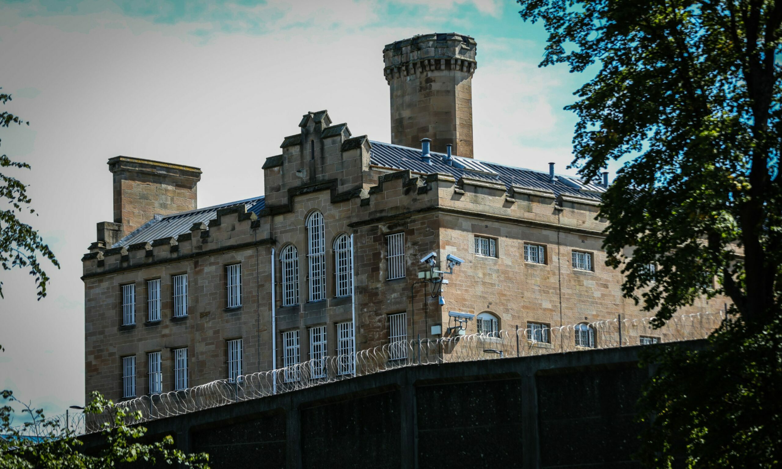 Exterior shot of Perth Prison